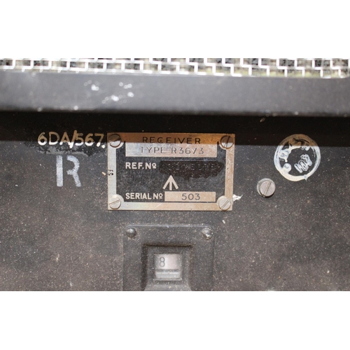 506 - 3 Plug In Radio receivers with military arrow marks Type R3673, Type R4187 & Type 908