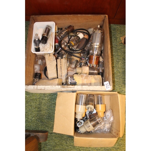 552 - Collection of assorted Valves inc. RCA, national Union, RAYTHEON etc