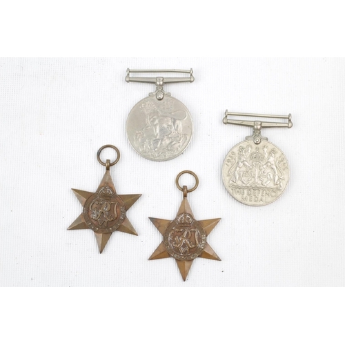 409a - WW2 Soldiers Campaign medals (4)