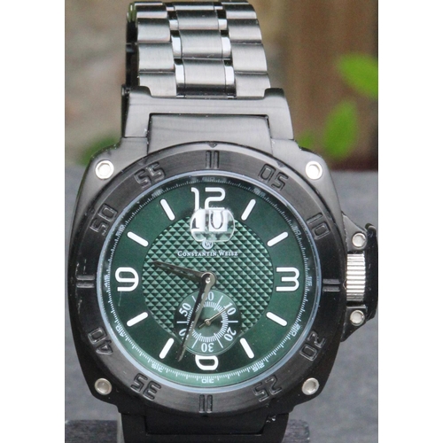 232a - Constantin Weisz 20 Jewels Gent's Automatic Wristwatch British Race Green Dial. Constantin Weisz 20 ... 