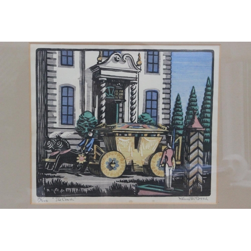 334b - Kenneth Broad (1889-1959) woodblock limited edition 