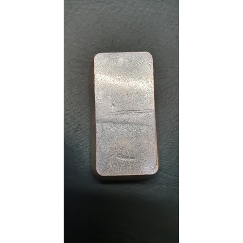 238 - Umicore Feinsilber 999 1000g Silver Ingot stamped 545233