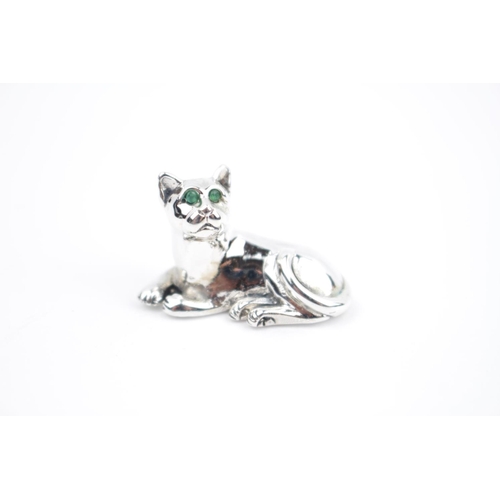 211 - Silver figure of a Cat