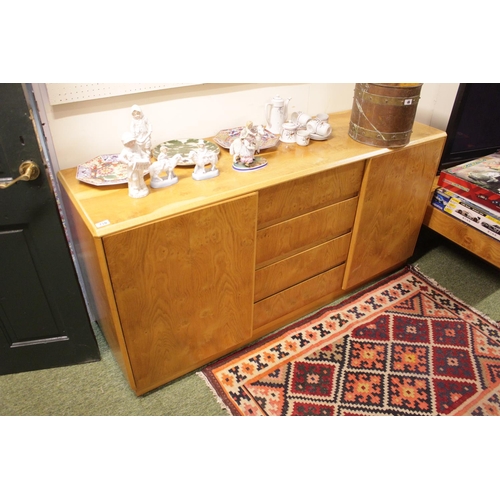 276 - H K Furniture Walnut Sideboard of 4 drawers flanked by cupboards