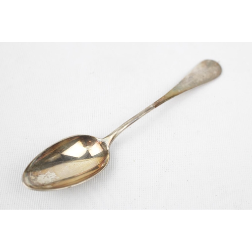 144 - A set of 12 Silver French small dessert spoons with applied decoration - 295g total weight