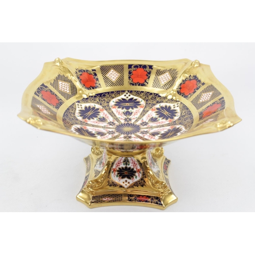 210 - Royal Crown Derby Old Imari 1128 XL Comport/Tazza, 26cm in Diameter, 15cm in Height