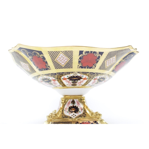 210 - Royal Crown Derby Old Imari 1128 XL Comport/Tazza, 26cm in Diameter, 15cm in Height