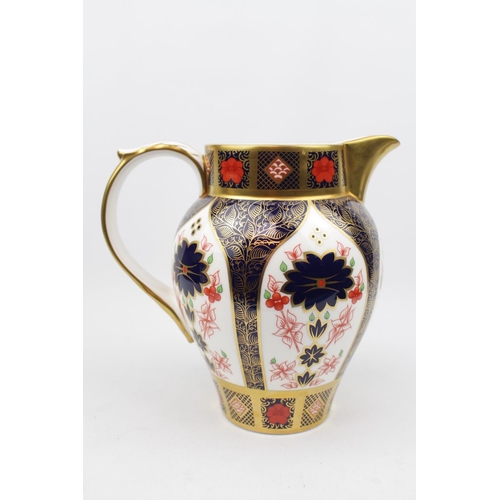 218 - Royal Crown Derby Old Imari 1128 MMV Large Jug 19cm in Height (1st Quality)