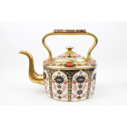 226 - Royal Crown Derby Old Imari 1128 SGB MMVIII Teapot/Kettle 17cm in Height