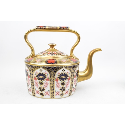 226 - Royal Crown Derby Old Imari 1128 SGB MMVIII Teapot/Kettle 17cm in Height