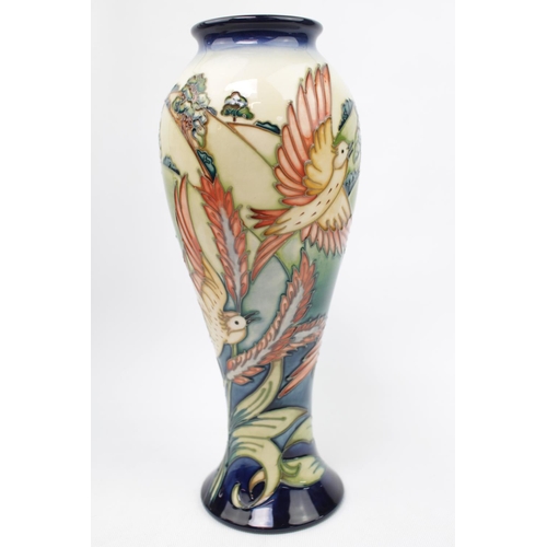 65 - Moorcroft A Lark Ascending Vase 2002. Designed by Phillip Gibson, Limited Edition 317 of 350. Shape ... 