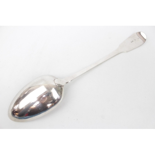 215 - Georgian Silver fiddle thread and shell basting spoon of Single struck design London 1817 possibly b... 