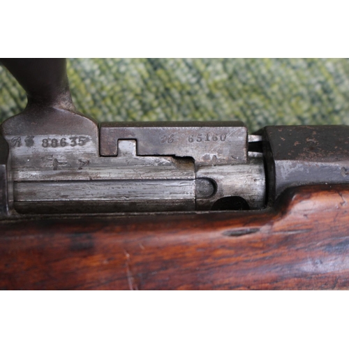 128 - French M1874 Gras 11mm x 59mmR Gras Infantry Rifle 21670 impressed to barrel. 101cm in Length. Now o... 