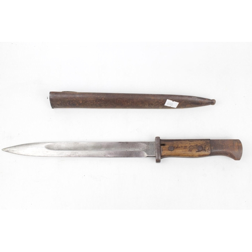 146 - WWI S84/98 Bayonet, Gottlieb-Hammesfahr, Bayard 1917. 39cm in Length