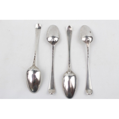 230 - Set of 4 Georgian Silver Tablespoons London 1780, 260g total weight