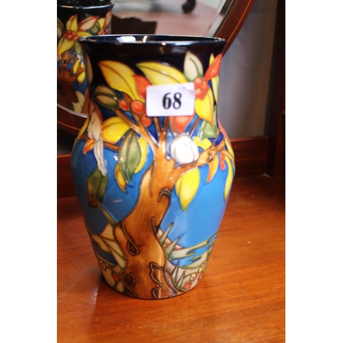 68 - Rare Moorcroft Aquitaine 2003 Limited Edition Vase. A Large Bulbus Vase number 116 of 250 designed b... 