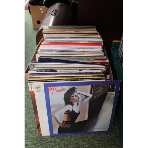 85 - Large collection of Vinyl Records to include Bruce Springsteen, Elton John, Blondie, Sting etc