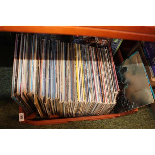 88 - Large collection of Vinyl Records to include Brian Ferry, Otis Reading, Seal, Leo Sayer etc