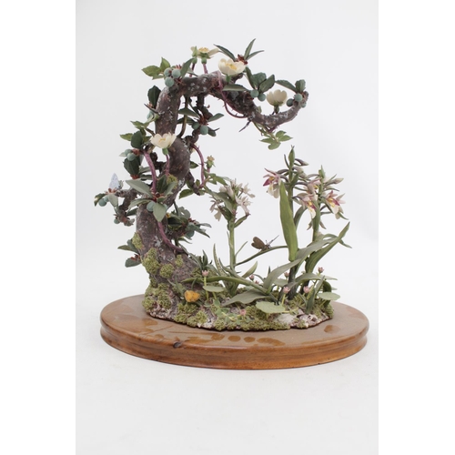 120 - Large Rare Patrick O'Hara Porcelain naturalistic sculpture, 1983 Patrick O'Hara has been commissione... 