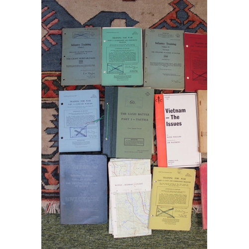 149 - Military Manuals, Maps and ephemera (Quantity)