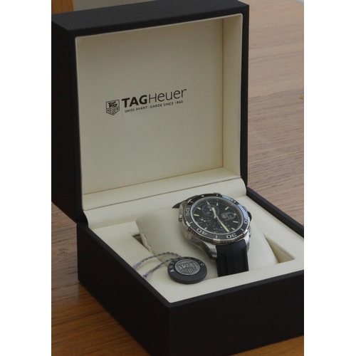 267w - Aquaracer Calibre 16 Automatic Chronograph 500m Gents Watch by TAG Heuer 3,995 Euros. Inspired by sa... 