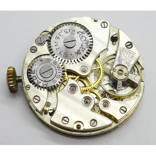 267x - Rolex 9ct gold cased Rolex wristwatch, with sunburst dial c1926. A 9ct gold cased Rolex wristwatch, ... 