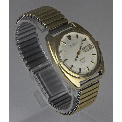 267y - OMEGA Constellation Electronic f300Hz Watch with Day and Date. OMEGA Constellation Electronic f300Hz... 