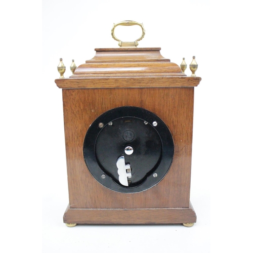 75 - Elliot Mantel clock retailed by Charles Fox of Birmingham