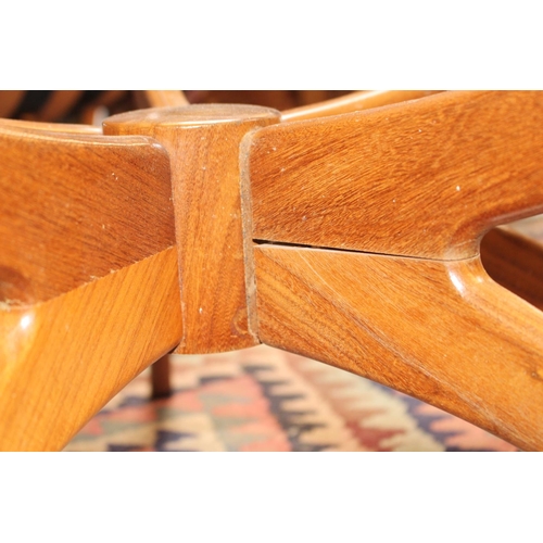 173 - G Plan 'Spider' Astro Teak coffee table designed by Victor Wilkens C.1960s. 90cm in Diameter