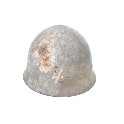 244 - Japanese WWII Type 90 Helmet with liner