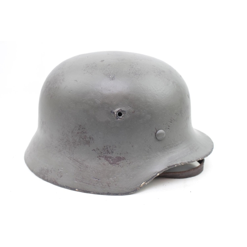 245 - WWII German Third Reich M40 Kriegsmarine Helmet