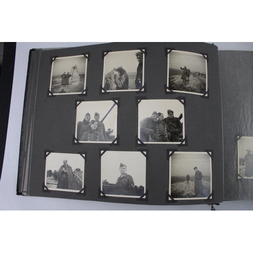 297 - Impressive WW2 Third Reich German Photo Album of 421 Photos to include Luftwaffe Flak Gun Pictures, ... 