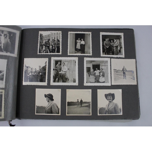 297 - Impressive WW2 Third Reich German Photo Album of 421 Photos to include Luftwaffe Flak Gun Pictures, ... 