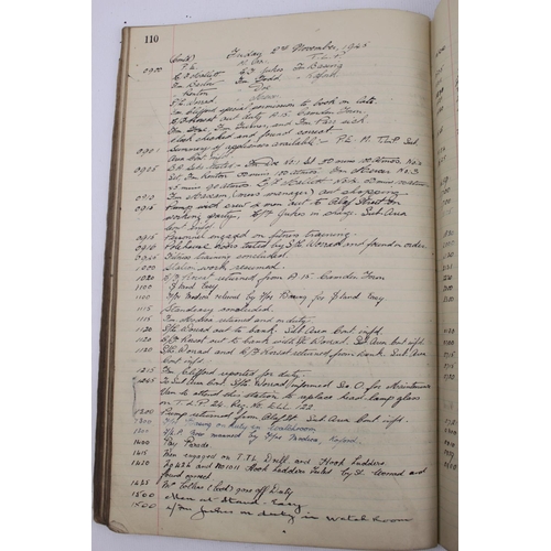 303 - WW2 London Blitz Interest. Three occurrence log books for fire force station 34 Ealing. 11/08/40 to ... 