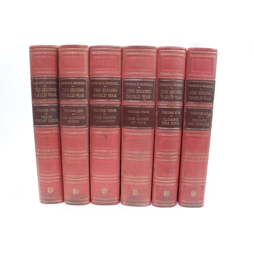 332 - Winston Churchill, The Second World War Chartwell Edition 6 Volumes, Published by the Educational Bo... 