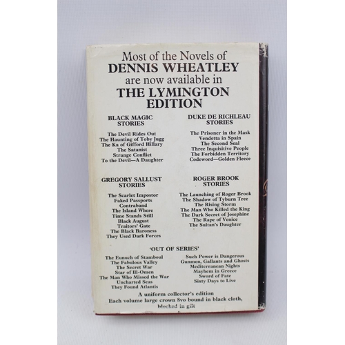 349 - Dennis Wheatley; Gateway to Hell A New Black Magic Story. Signed. Published by Hutchinson