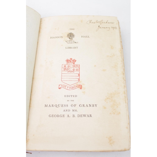 351 - Fly Fishing by Sir Edward Grey; The Haddon Hall Library by M Dent & Co of London