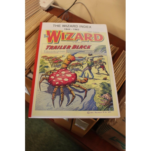 363 - The Wizard, approx. 675 orig. issues, D.C. Thomson,1932-57, a broken run, nos. 448-1649, b&w illusts... 