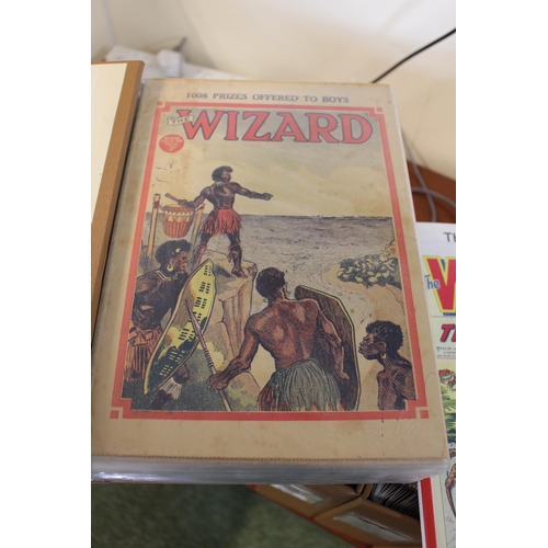 363 - The Wizard, approx. 675 orig. issues, D.C. Thomson,1932-57, a broken run, nos. 448-1649, b&w illusts... 