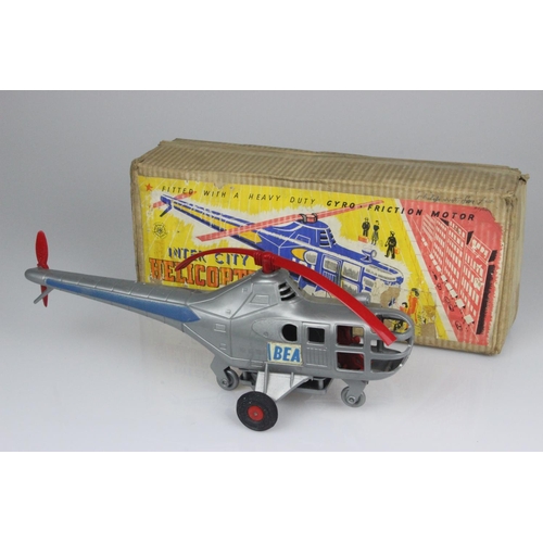 329 - Vintage 1960's Tudor Rose Model Inner City Helicopter Service in Original Box. Vintage 1960's Tudor ... 