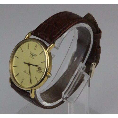 454 - Longines Gold Plated 