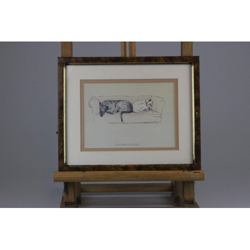 551 - Cecil Aldin Collection of 13 Cracker and Micky Dog Illustrations. These framed dog prints are from t... 