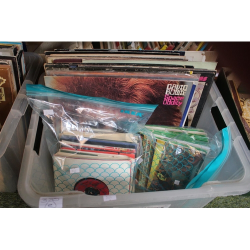 320e - Collection of Vinyl Records to include Cat Stevens, The Police etc