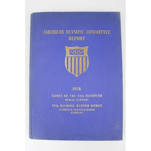 323d - 1936 American Olympic Committee Report Belin Germany IVth