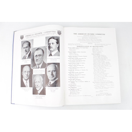 323d - 1936 American Olympic Committee Report Belin Germany IVth