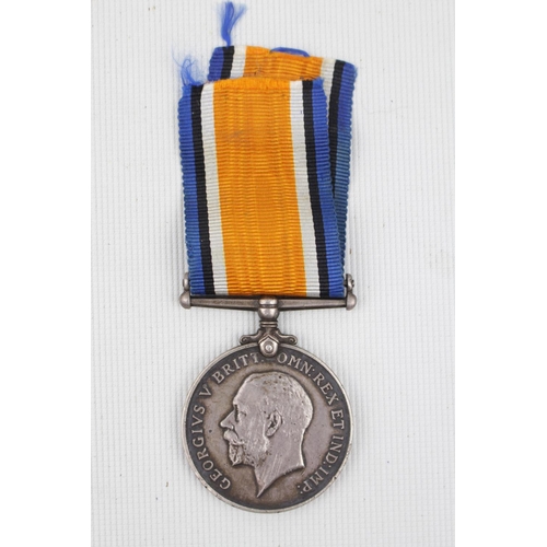 323q - 1914 -18 War Medal WWI for 17997 PTE J Boyd Kings Own Scottish Borders with Ribbon