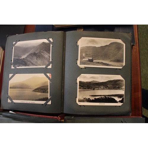 123 - 2 Edwardian Albums of assorted Topographical and other postcards