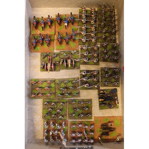 69 - Collection of Hand Painted 25mm Metal Austrian/Bavarian Troops inc. Cavalry, Infantry etc