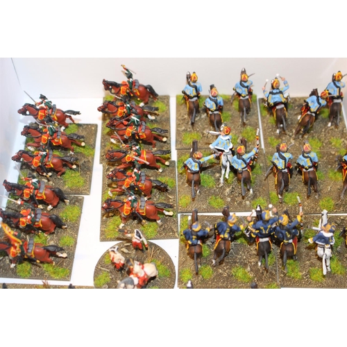 71 - Collection of Hand Painted 25mm Austrian Troops inc. Cavalry etc