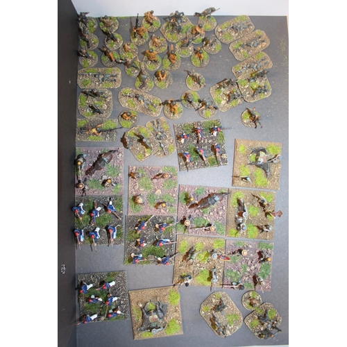 73 - Collection of Hand Painted 25mm WWII Russian Troops inc. Cavalry, Infantry etc